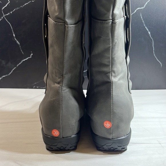 Unbranded Kid’s Riding Boot Gray sz 6 - Picture 3 of 9